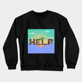 lonely island Crewneck Sweatshirt